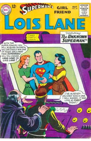 Superman's Girl Friend Lois Lane 49 published by DC with cover art by Kurt Schaffenberger