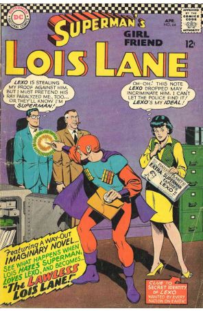 Superman's Girl Friend Lois Lane 64 published by DC with cover art by Kurt Schaffenberger