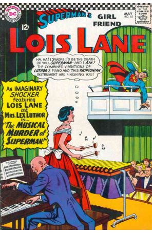 Superman's Girl Friend Lois Lane 65 published by DC with cover art by Kurt Schaffenberger