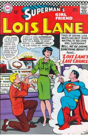 Superman's Girl Friend Lois Lane 69 published by DC with cover art by Kurt Schaffenberger