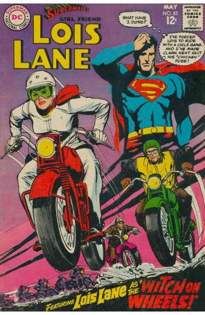 Superman's Girl Friend Lois Lane 83 published by DC with cover art by Neal Adams
