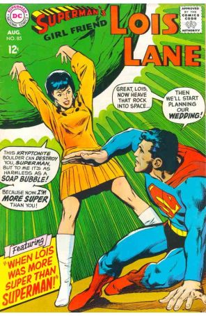 Superman's Girl Friend Lois Lane 85 published by DC with cover art by Neal Adams