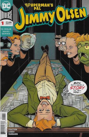 Superman's Pal Jimmy Olsen (2nd Series) 1 published by DC with cover art by Steve Lieber