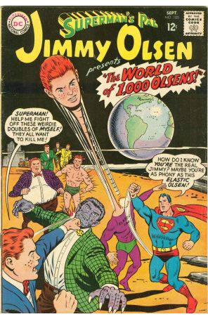 Superman's Pal Jimmy Olsen 105 published by DC with cover art by Curt Swan