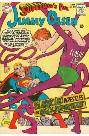 Superman's Pal Jimmy Olsen 111 published by DC with cover art by Neal Adams