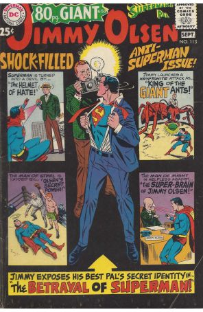 Superman's Pal Jimmy Olsen 113 published by DC with cover art by Ross Andru