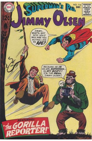 Superman's Pal Jimmy Olsen 116 published by DC with cover art by Curt Swan