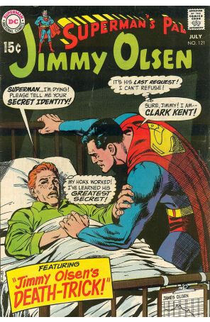 Superman's Pal Jimmy Olsen 121 published by DC with cover art by Curt Swan