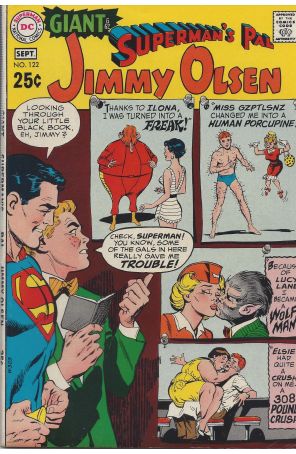 Superman's Pal Jimmy Olsen 122 published by DC with cover art by Curt Swan