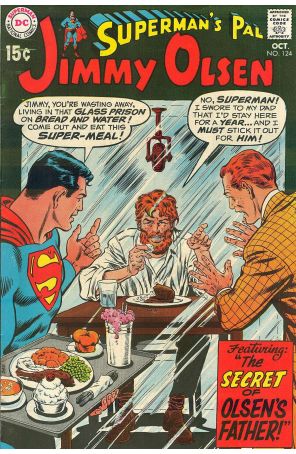 Superman's Pal Jimmy Olsen 124 published by DC with cover art by Curt Swan