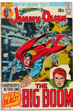 Superman's Pal Jimmy Olsen 138 published by DC with cover art by Jack Kirby