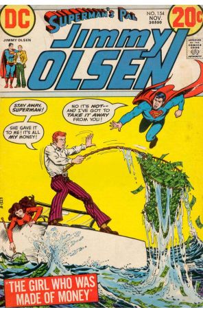 Superman's Pal Jimmy Olsen 154 published by DC with cover art by Nick Cardy