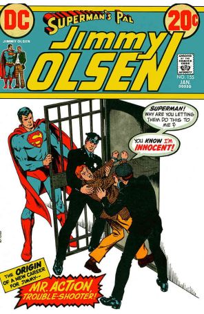Superman's Pal Jimmy Olsen 155 published by DC with cover art by Nick Cardy