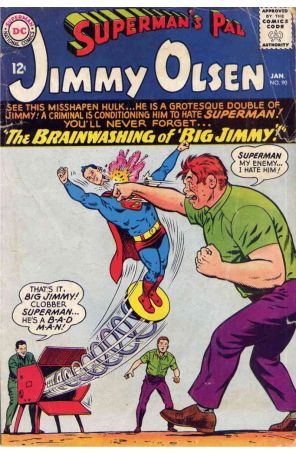 Superman's Pal Jimmy Olsen 90 published by DC with cover art by Curt Swan