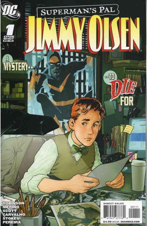Superman's Pal, Jimmy Olsen Special 1 published by DC with cover art by Ryan Sook