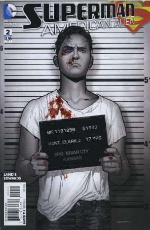 Superman: American Alien 2 published by DC with cover art by Ryan Sook