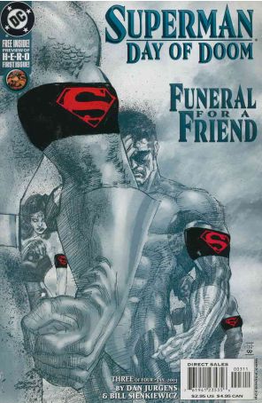 Superman: Day of Doom 3 published by DC with cover art by Dan Jurgens