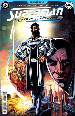 Superman: Father of Tomorrow 1A published by DC with cover art by Danny Earls