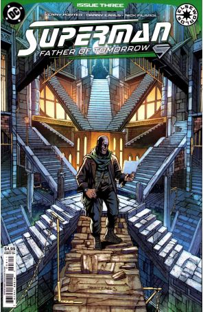 Superman: Father of Tomorrow 3A published by DC with cover art by Danny Earls