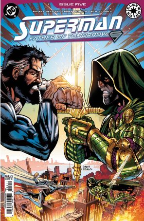 Superman: Father of Tomorrow 5A published by DC with cover art by Danny Earls