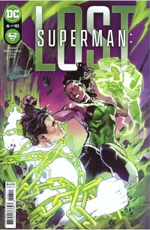 Superman: Lost 6A published by DC with cover art by Carlo Pagulayan and Jason Paz