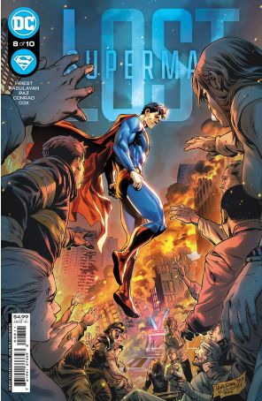 Superman: Lost 8A published by DC with cover art by Carlo Pagulayan