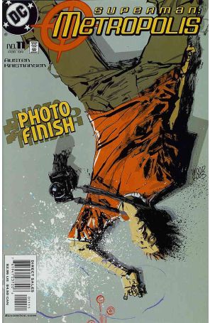 Superman: Metropolis 11 published by DC with cover art by Ashley Wood