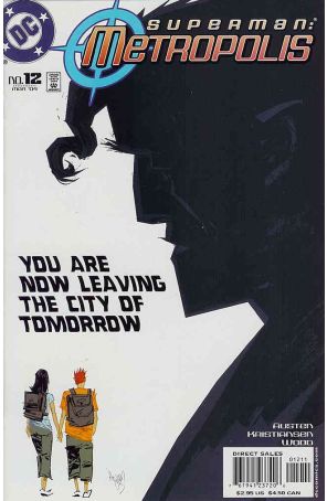Superman: Metropolis 12 published by DC with cover art by Ashley Wood