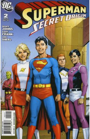 Superman: Secret Origin 2 published by DC with cover art by Gary Frank