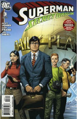 Superman: Secret Origin 3 published by DC with cover art by Gary Frank