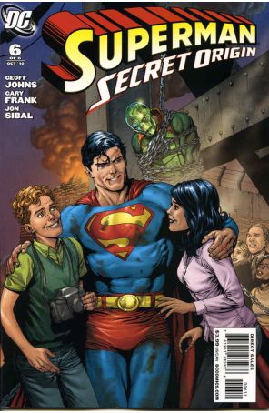 Superman: Secret Origin 6 published by DC with cover art by Gary Frank