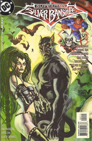 Superman: Silver Banshee 2 published by DC with cover art by Dan Brereton