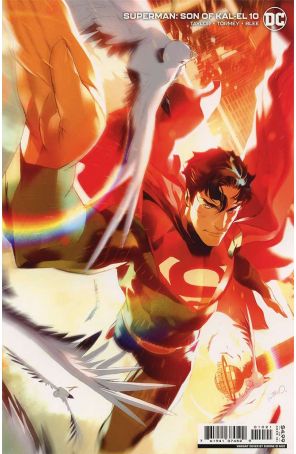Superman: Son of Kal-El 10A published by DC with cover art by Simone Di Meo