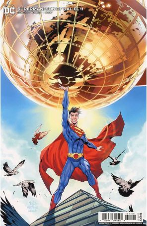 Superman: Son of Kal-El 11A published by DC with cover art by Roger Cruz and Norm Rapmund