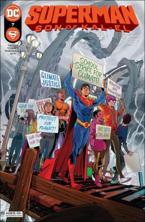 Superman: Son of Kal-El 7 published by DC with cover art by John Timms
