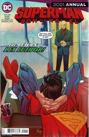 Superman: Son of Kal-El Annual 2021 published by DC with cover art by John Timms