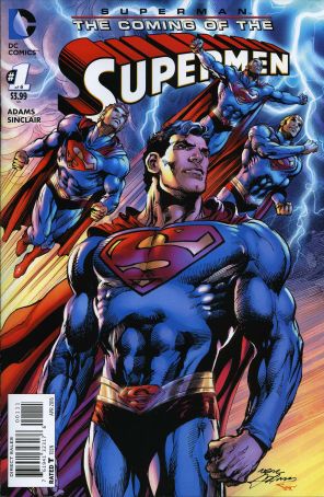 Superman: The Coming Of The Supermen 1 published by DC with cover art by Neal Adams