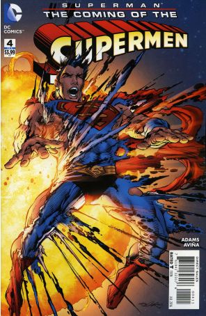 Superman: The Coming Of The Supermen 4 published by DC with cover art by Neal Adams