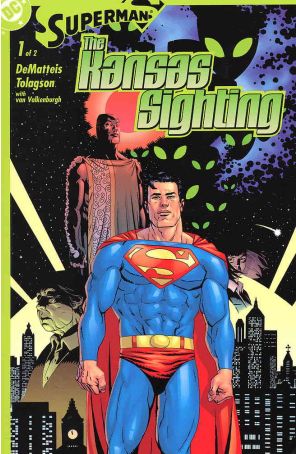 Superman: The Kansas Sighting 1 published by DC with cover art by Jamie Tolagson