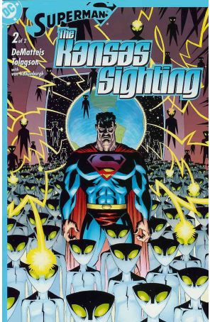 Superman: The Kansas Sighting 2 published by DC with cover art by Jamie Tolagson