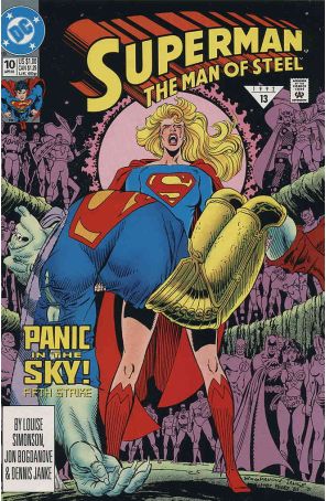 Superman: The Man of Steel 10 published by DC with cover art by Jon Bogdanove