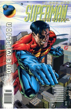 Superman: The Man of Steel 1000000 (Newsstand) published by DC with cover art by Gene Ha