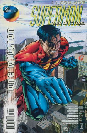 Superman: The Man of Steel 1000000 published by DC with cover art by Gene Ha