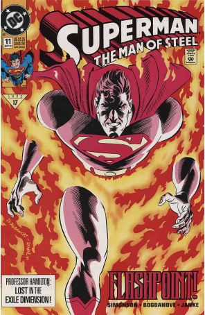 Superman: The Man of Steel 11 published by DC with cover art by Jon Bogdanove