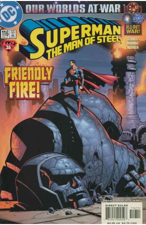 Superman: The Man of Steel 116 published by DC with cover art by Doug Mahnke