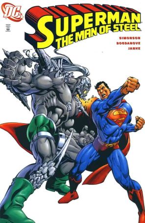 Superman: The Man of Steel 19A published by DC with cover art by Jon Bogdanove
