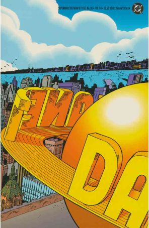 Superman: The Man of Steel 30SC published by DC with cover art by Jon Bogdanove