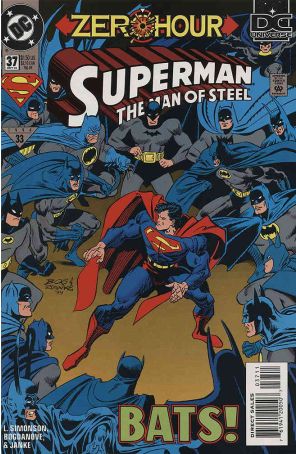 Superman: The Man of Steel 37 published by DC with cover art by Jon Bogdanove