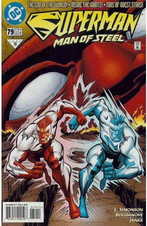 Superman: The Man of Steel 79 published by DC with cover art by Jon Bogdanove
