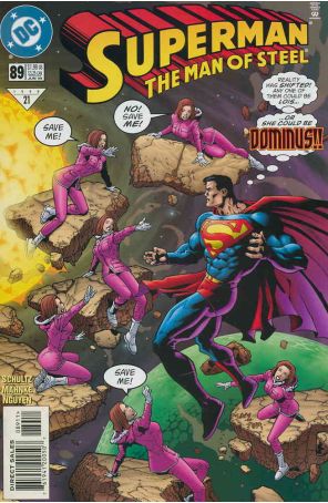 Superman: The Man of Steel 89 published by DC with cover art by Doug Mahnke